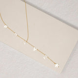 Personalized Mother Pearl Lariat
