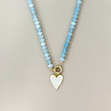 Pretty in Blue Pendant Necklace