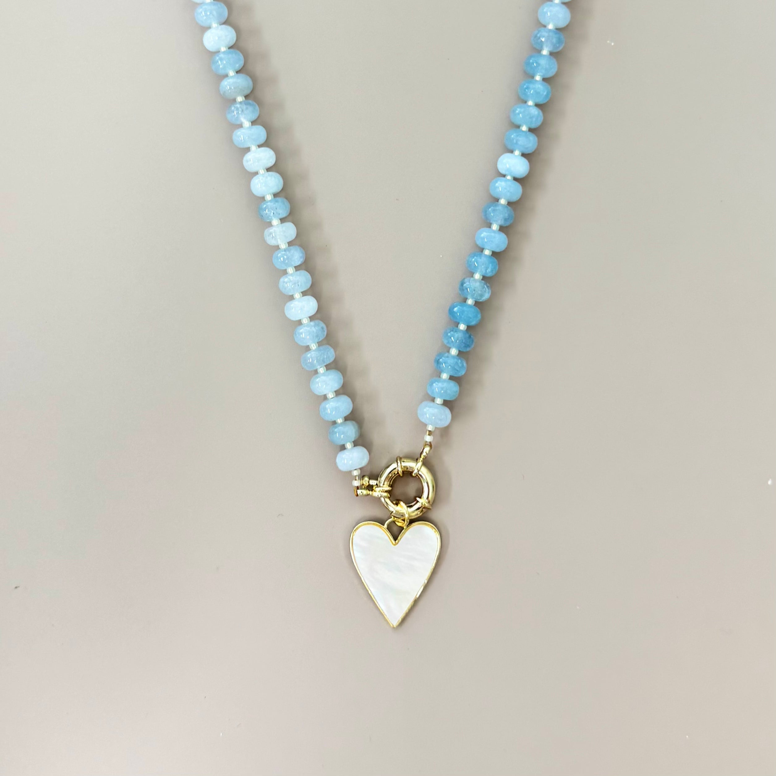Pretty in Blue Pendant Necklace