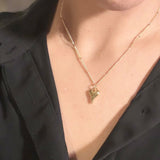 My Long Heart Necklace